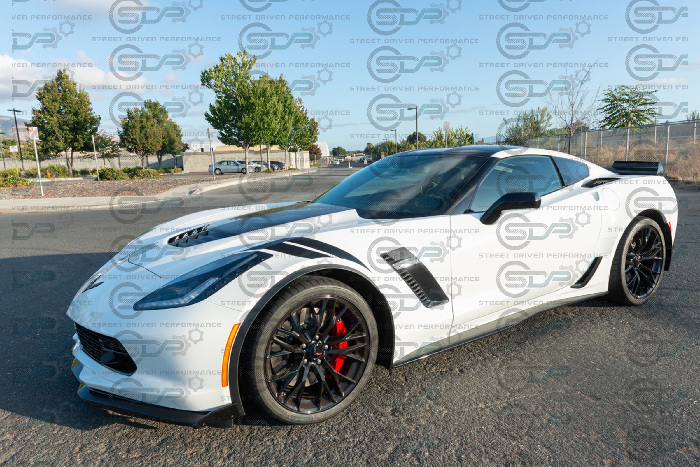 2014-2019 C7 Corvette - Carbon Fiber "Z06 Style" Side Fender Vents